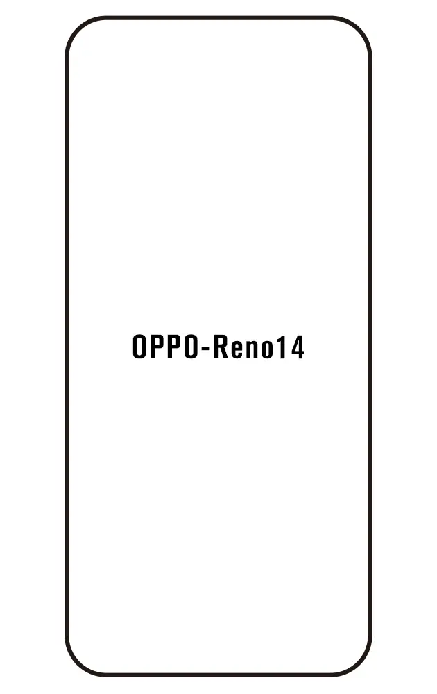 Oppo Reno14 Přední Hydrogel ochranná fólie