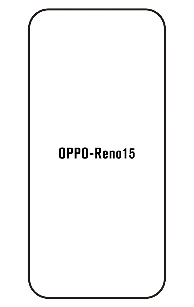 Oppo Reno15 5G Přední Hydrogel ochranná fólie