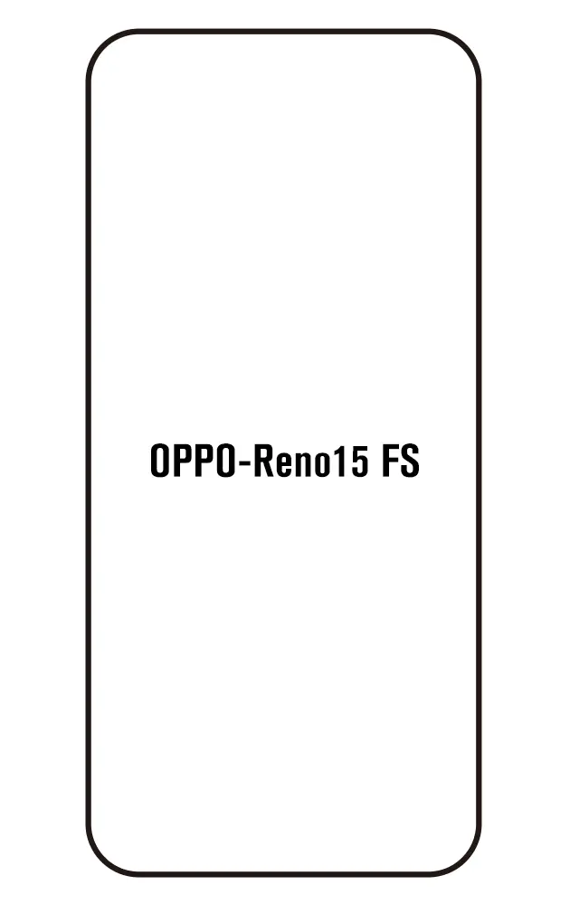 Oppo Reno15 FS Přední Hydrogel ochranná fólie