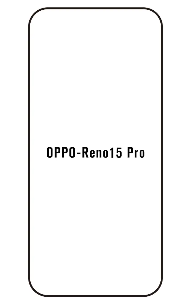 Oppo Reno15 Pro 5G Přední Hydrogel ochranná fólie