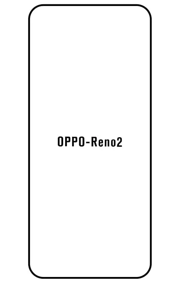 Oppo Reno2 Přední Hydrogel ochranná fólie