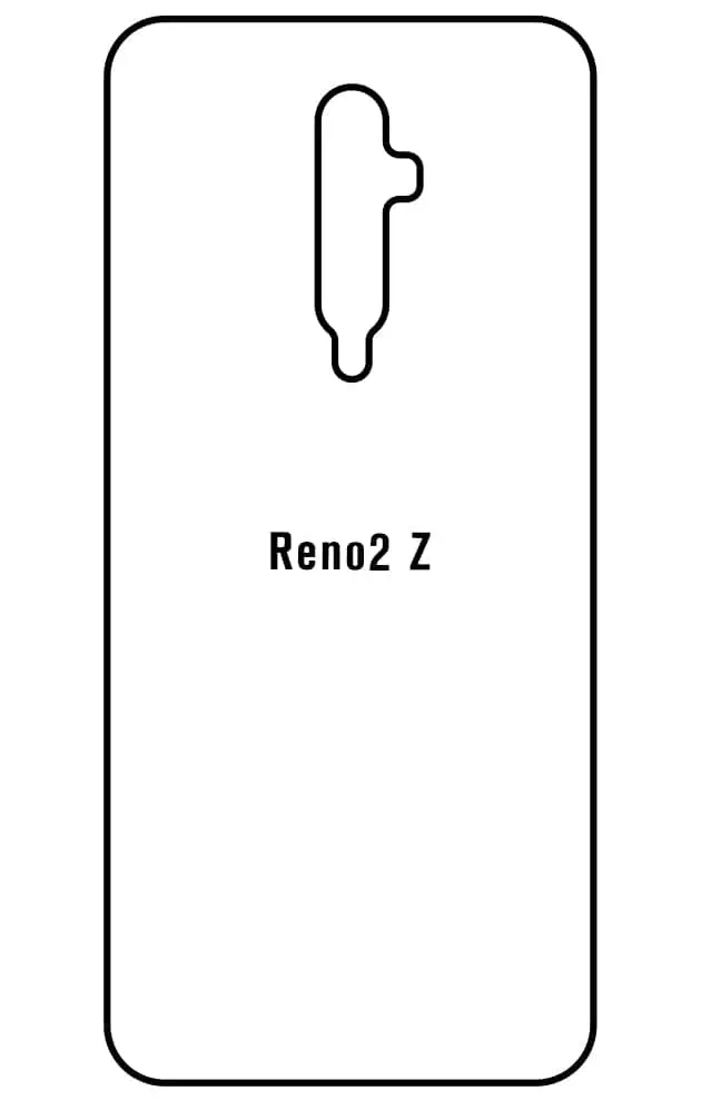 Oppo Reno2 Z Zadní Hydrogel ochranná fólie