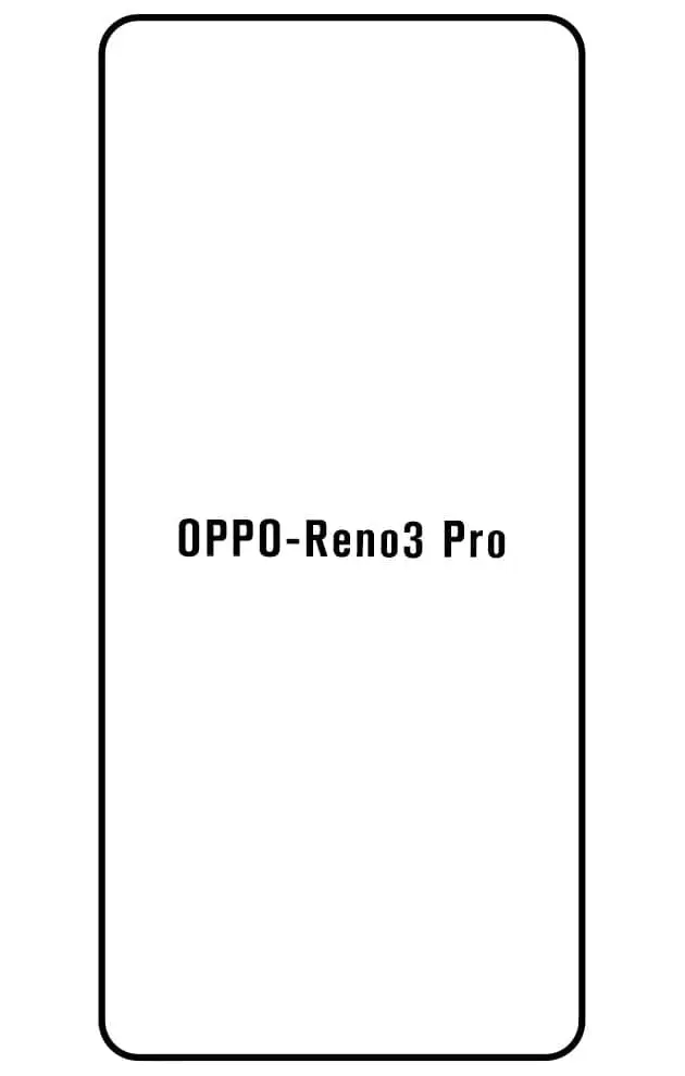 Oppo Reno3 Pro Přední Hydrogel ochranná fólie