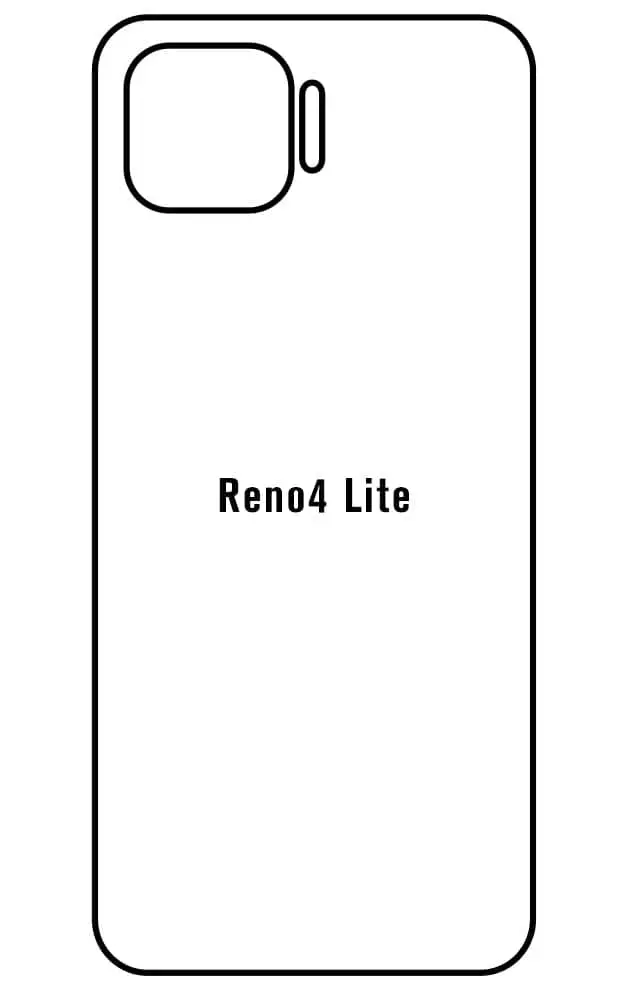 Oppo Reno4 Lite Zadní Hydrogel ochranná fólie