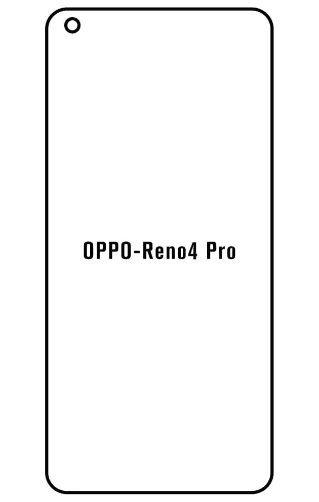 Oppo Reno4 Pro 5G Přední Hydrogel ochranná fólie