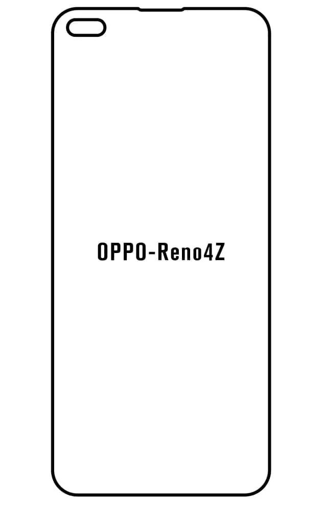 Oppo Reno4 Z Přední Hydrogel ochranná fólie
