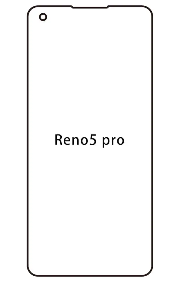 Oppo Reno5 Pro 5G Přední Hydrogel ochranná fólie