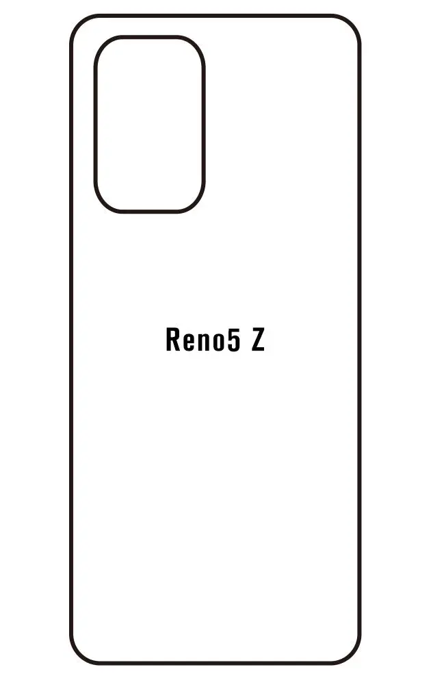 Oppo Reno5 Z Zadní Hydrogel ochranná fólie