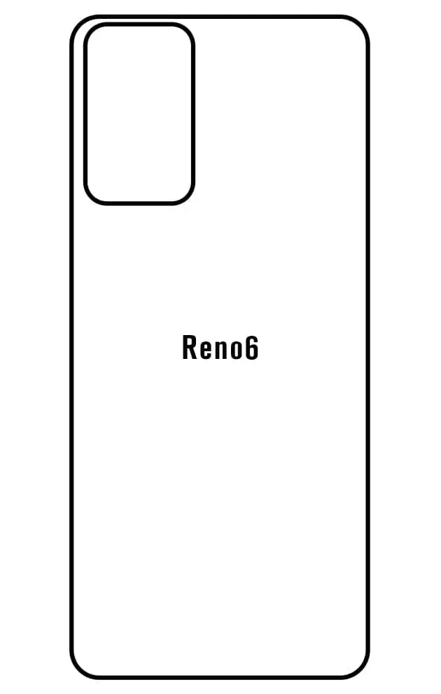Oppo Reno6 5G Zadní Hydrogel ochranná fólie