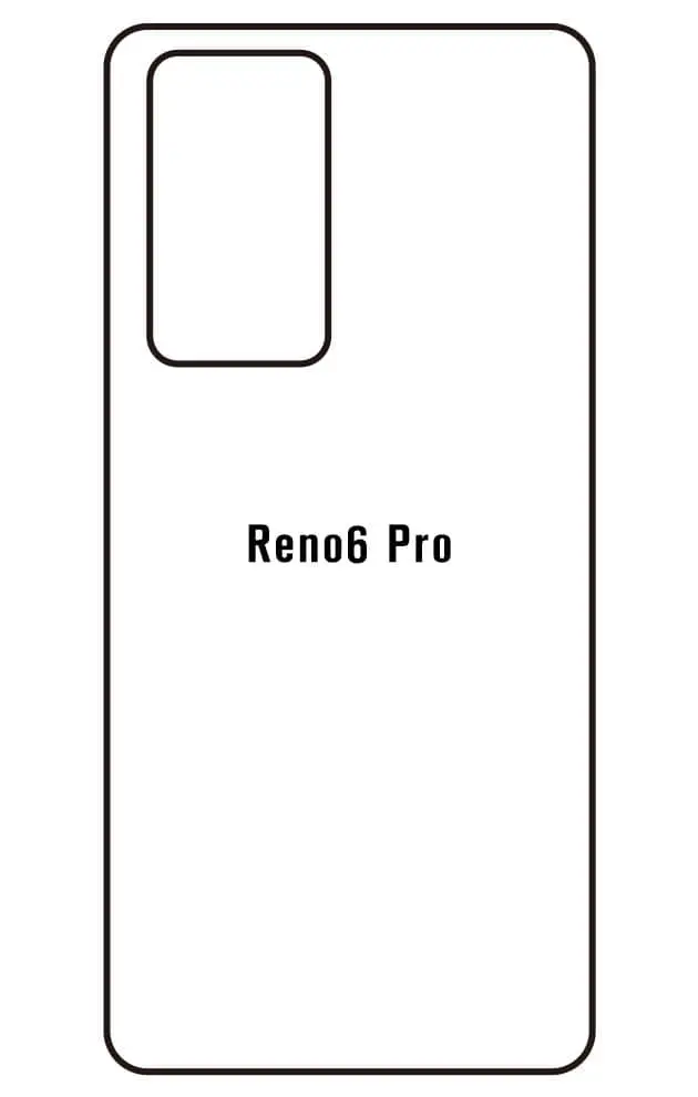 Oppo Reno6 Pro 5G Zadní Hydrogel ochranná fólie