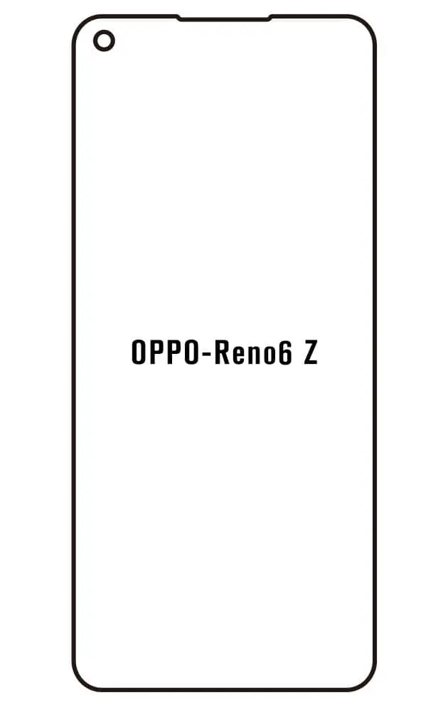 Oppo Reno6 Z Přední Hydrogel ochranná fólie