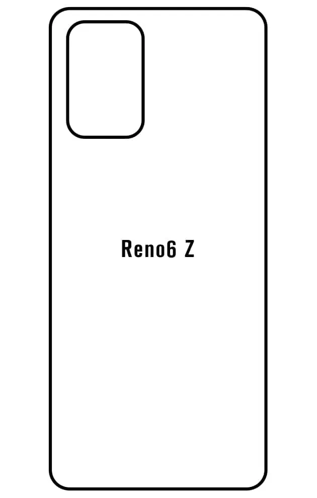 Oppo Reno6 Z Zadní Hydrogel ochranná fólie