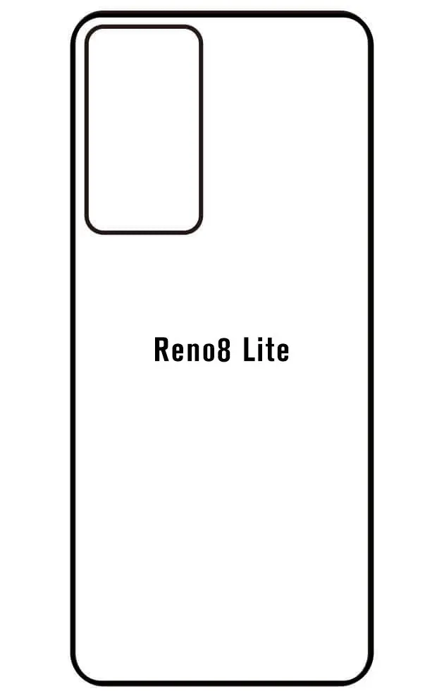 Oppo Reno8 Lite Zadní Hydrogel ochranná fólie