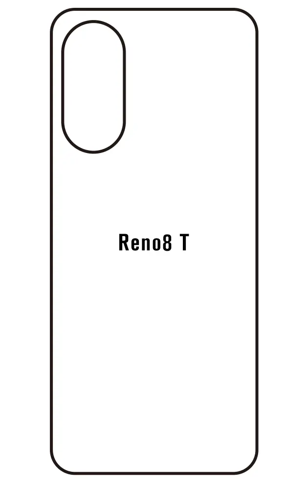 Oppo Reno8 T 4G Zadní Hydrogel ochranná fólie