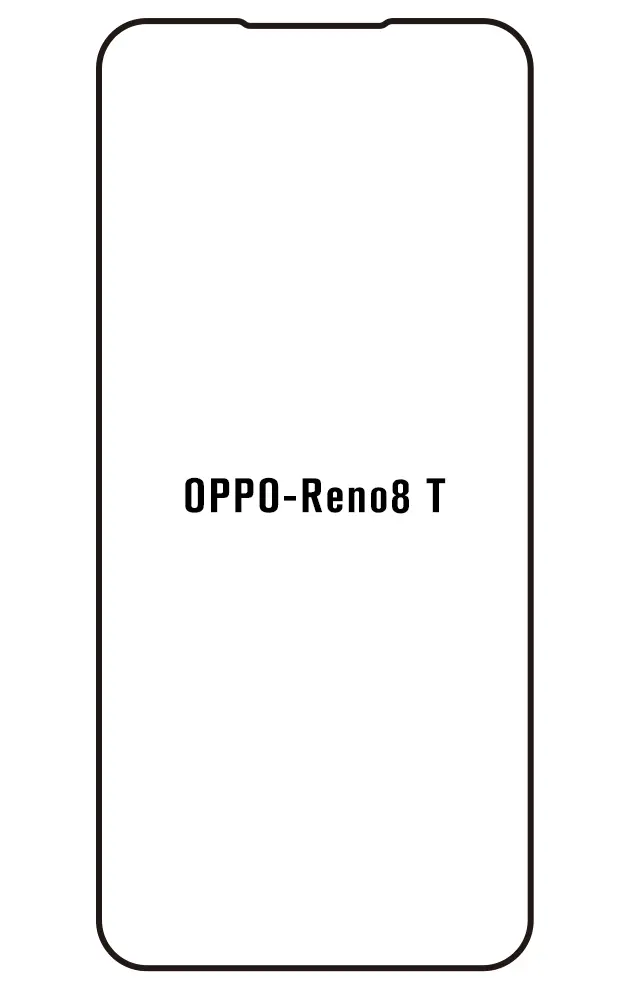Oppo Reno8 T 5G Přední Hydrogel ochranná fólie