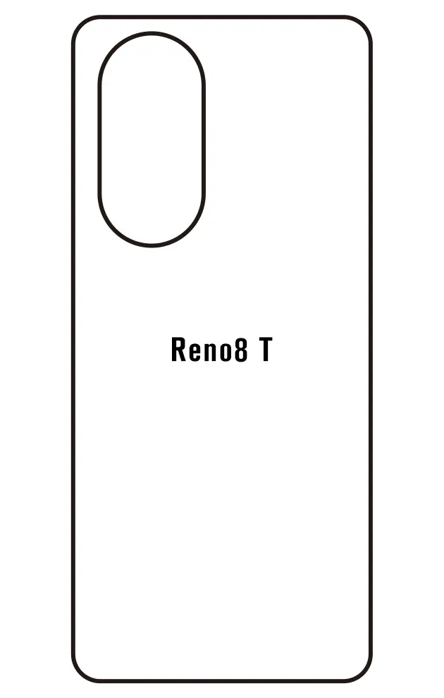 Oppo Reno8 T 5G Zadní Hydrogel ochranná fólie