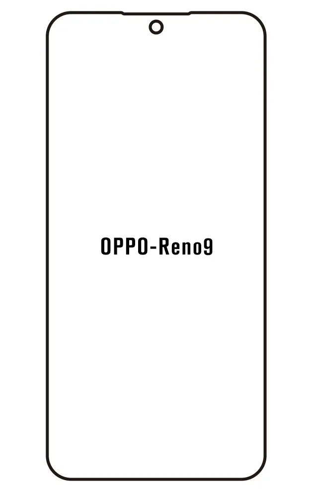 Oppo Reno9 Přední Hydrogel ochranná fólie