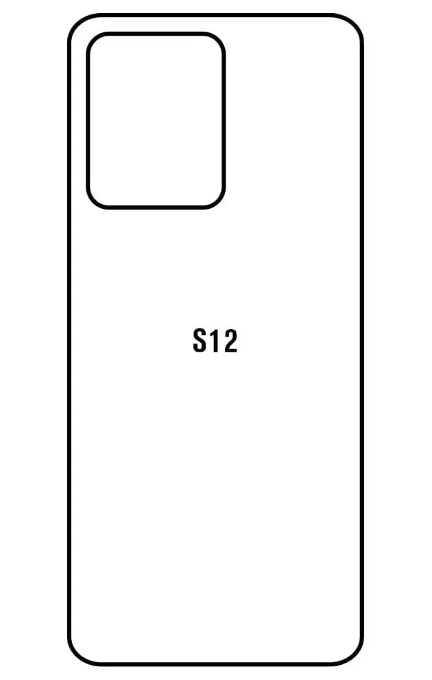 Vivo S12 / V23 5G Zadní Hydrogel ochranná fólie