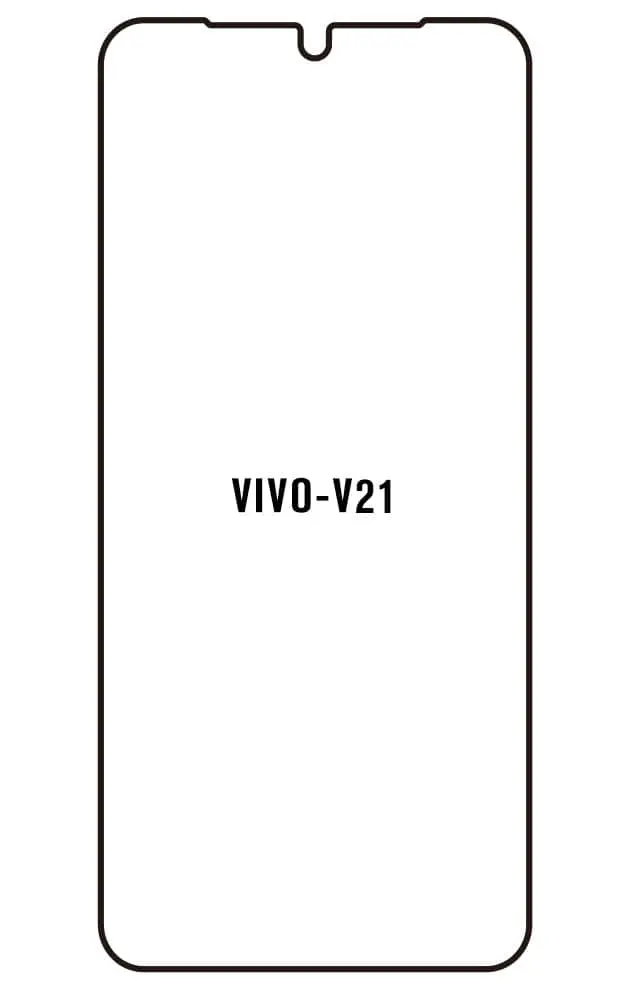 Vivo V21 / V21 5G Přední Hydrogel ochranná fólie