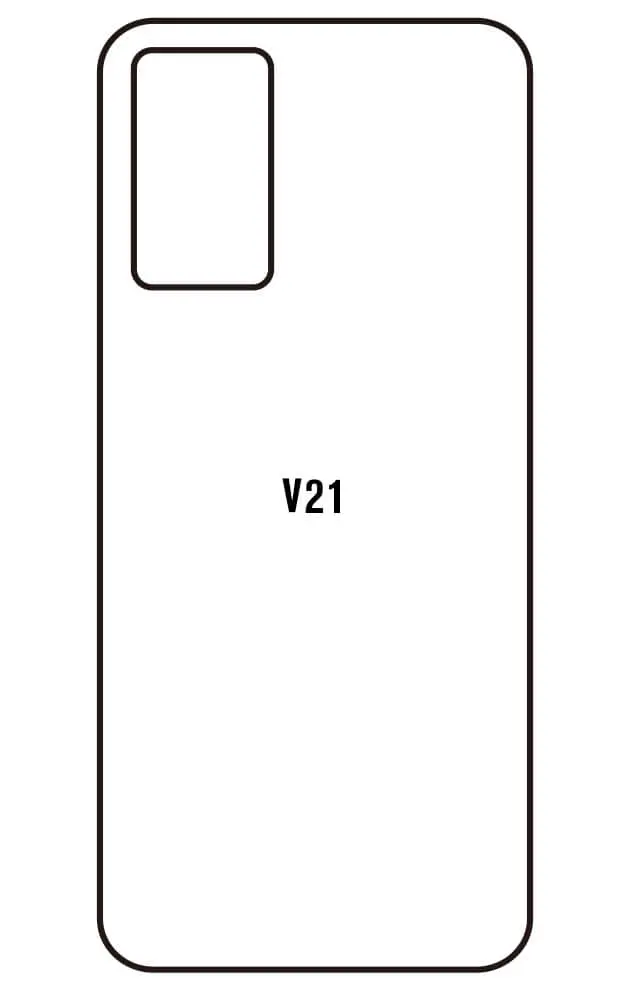 Vivo V21 / V21 5G Zadní Hydrogel ochranná fólie