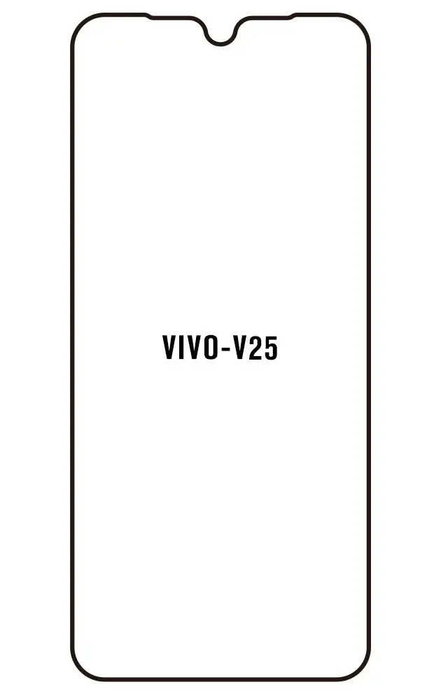 Vivo V25 Přední Hydrogel ochranná fólie