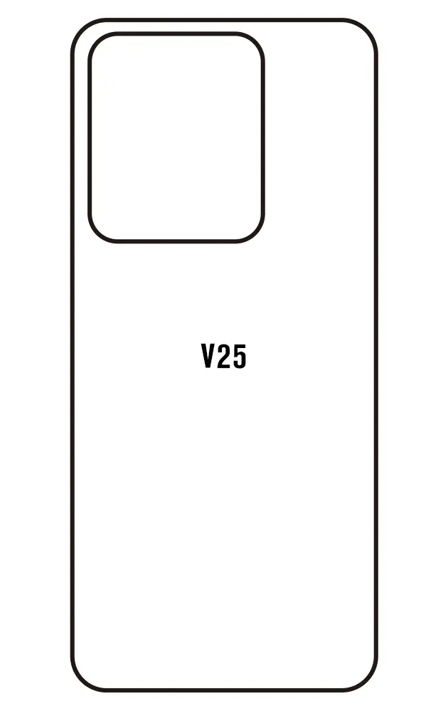 Vivo V25 Zadní Hydrogel ochranná fólie