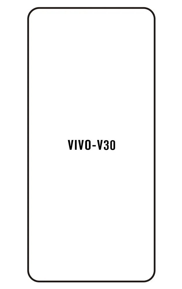 Vivo V30 5G Přední Hydrogel ochranná fólie