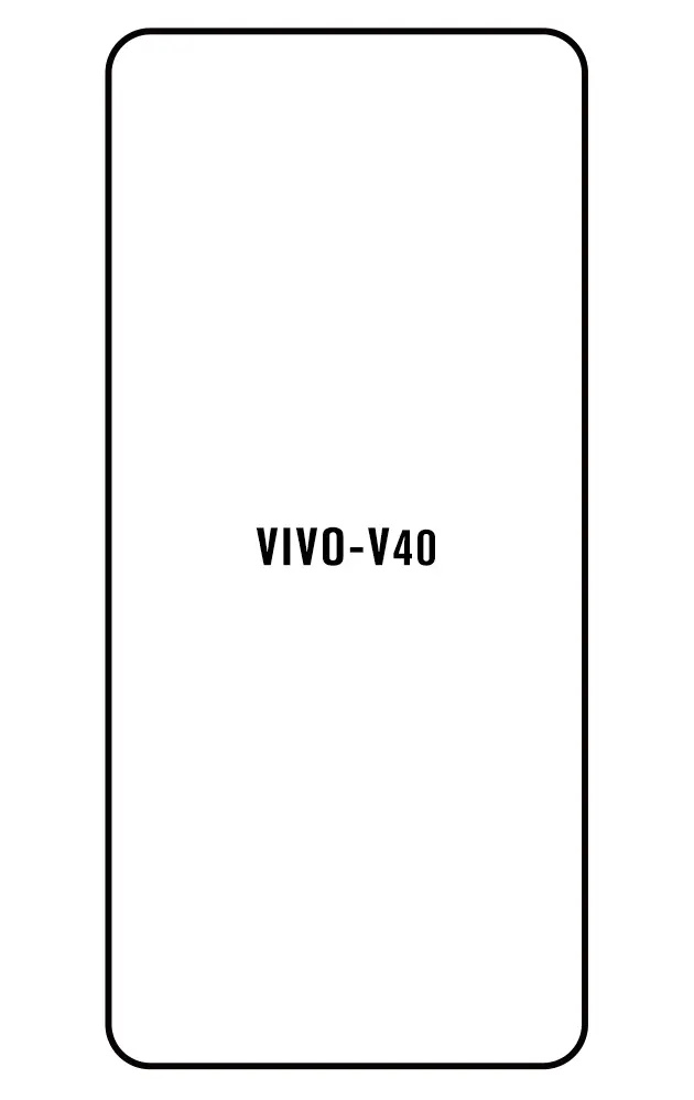 Vivo V40 Přední Hydrogel ochranná fólie