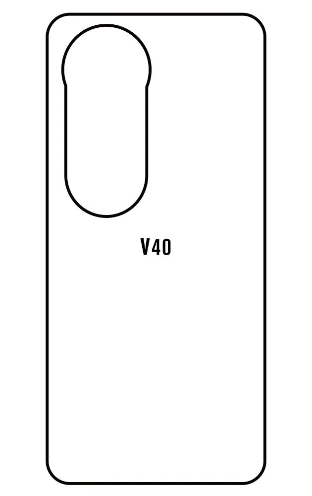 Vivo V40 Zadní Hydrogel ochranná fólie