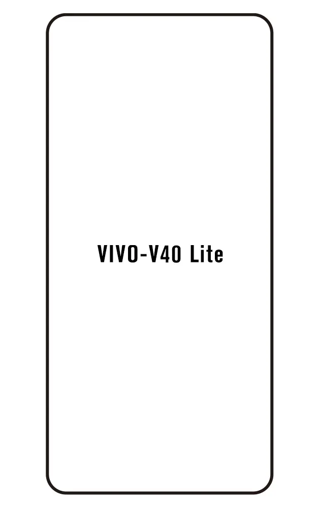 Vivo V40 Lite Přední Hydrogel ochranná fólie