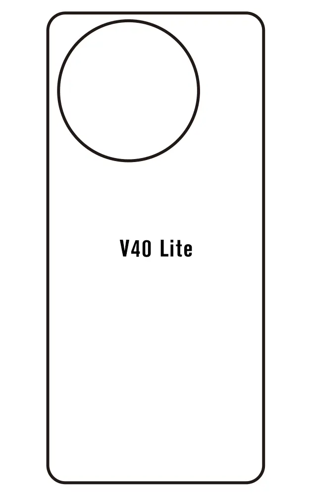 Vivo V40 Lite Zadní Hydrogel ochranná fólie