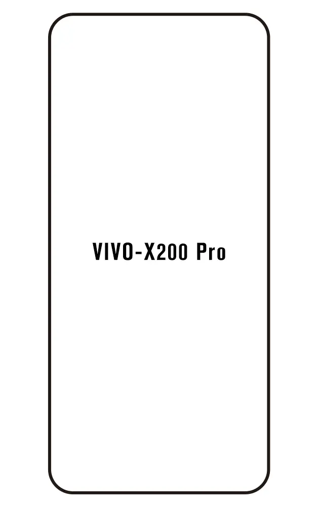 Vivo X200 Pro Přední Hydrogel ochranná fólie