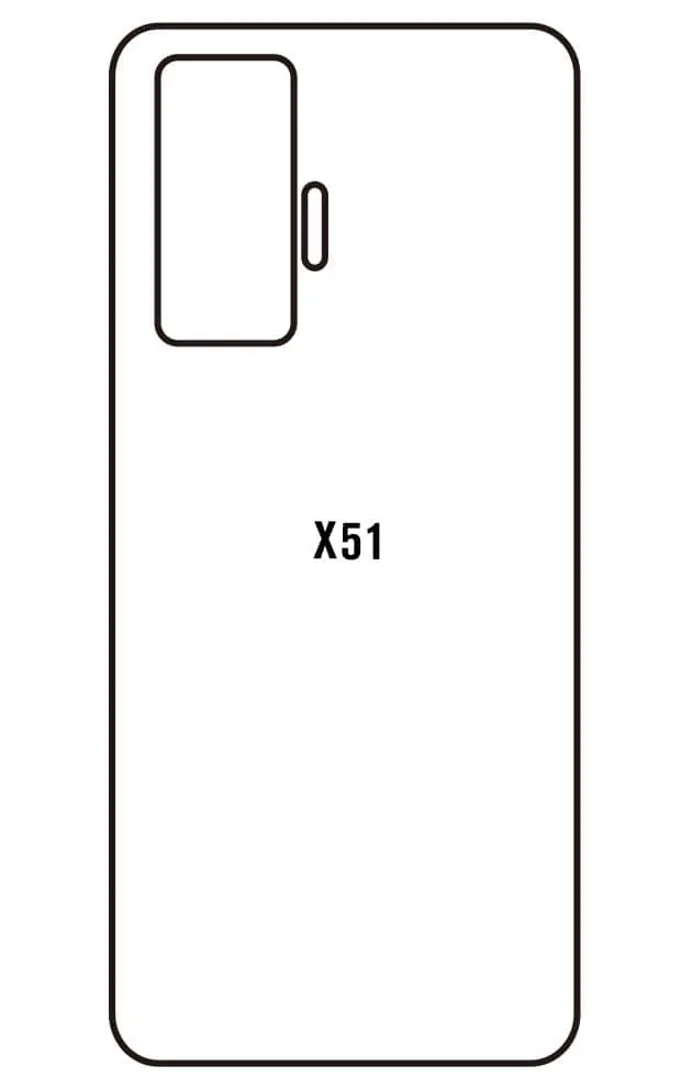 Vivo X51 5G Zadní Hydrogel ochranná fólie