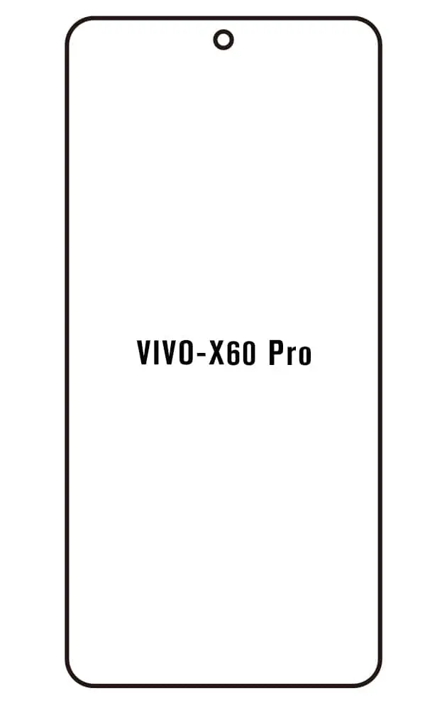Vivo X60 Pro Přední Hydrogel ochranná fólie
