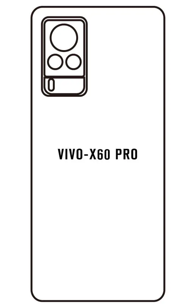 Vivo X60 Pro Zadní Hydrogel ochranná fólie