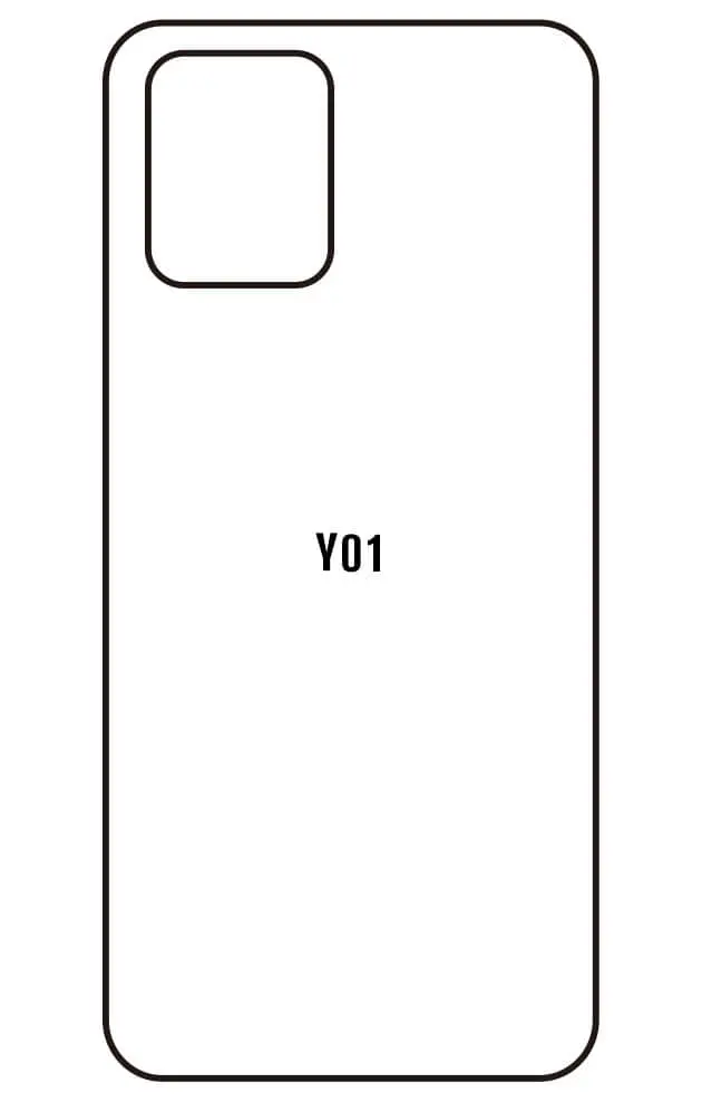 Vivo Y01 Zadní Hydrogel ochranná fólie