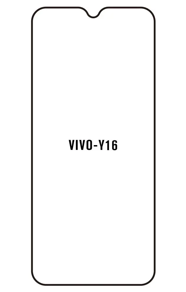 Vivo Y16 Přední Hydrogel ochranná fólie