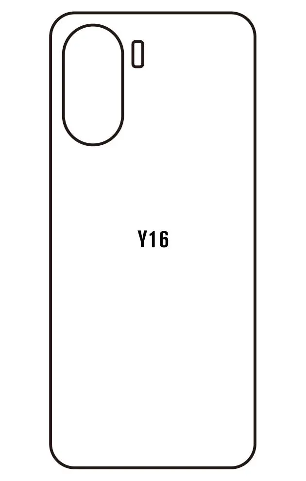 Vivo Y16 Zadní Hydrogel ochranná fólie