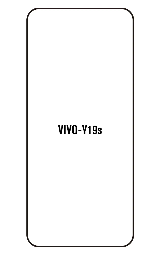 Vivo Y19s Přední Hydrogel ochranná fólie