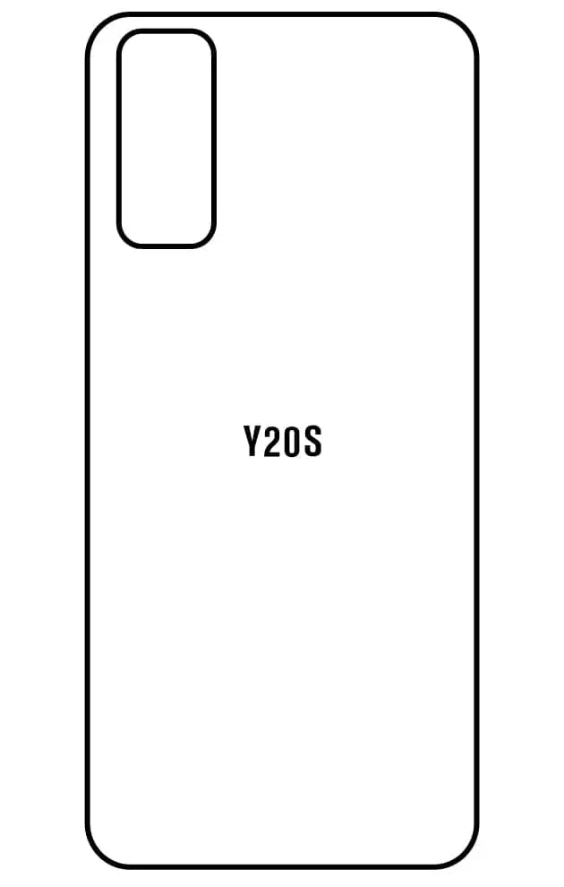 Vivo Y20S / Y20s Zadní Hydrogel ochranná fólie