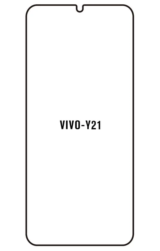 Vivo Y21 2021 Přední Hydrogel ochranná fólie