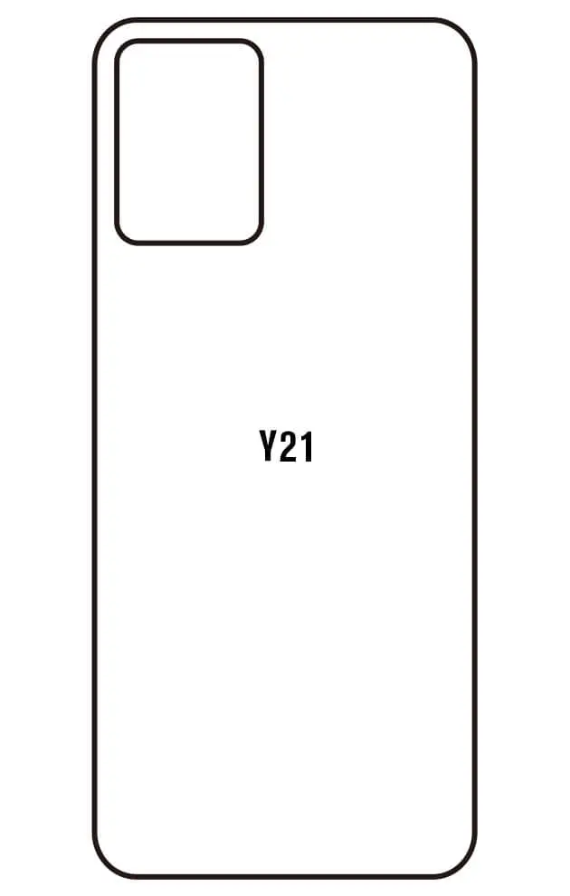 Vivo Y21 2021 Zadní Hydrogel ochranná fólie