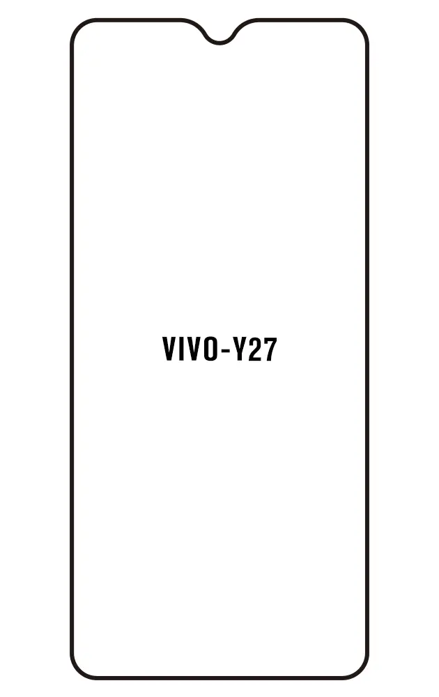 Vivo Y27 4G Přední Hydrogel ochranná fólie