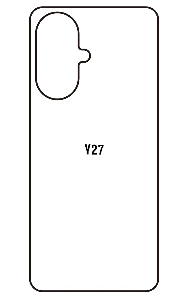 Vivo Y27 4G Zadní Hydrogel ochranná fólie
