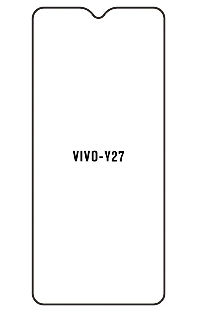 Vivo Y27 5G Přední Hydrogel ochranná fólie