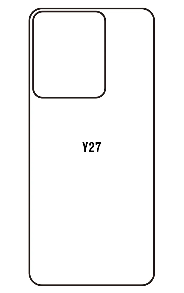 Vivo Y27 5G Zadní Hydrogel ochranná fólie