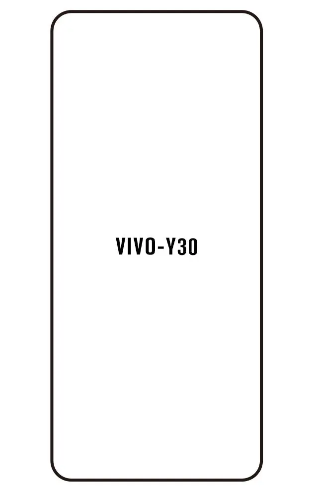 Vivo Y30 Přední Hydrogel ochranná fólie