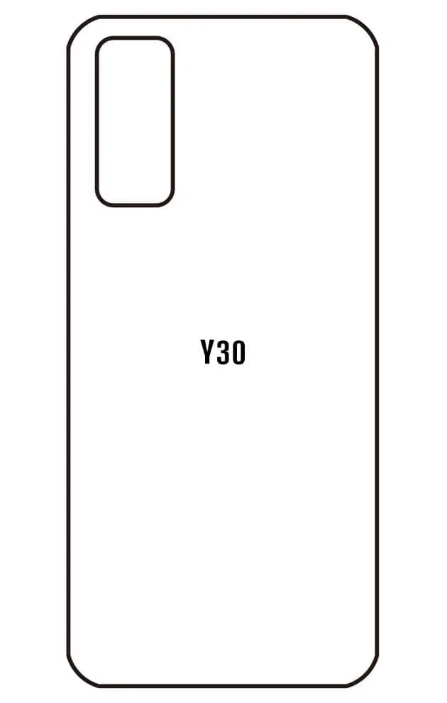 Vivo Y30 Zadní Hydrogel ochranná fólie