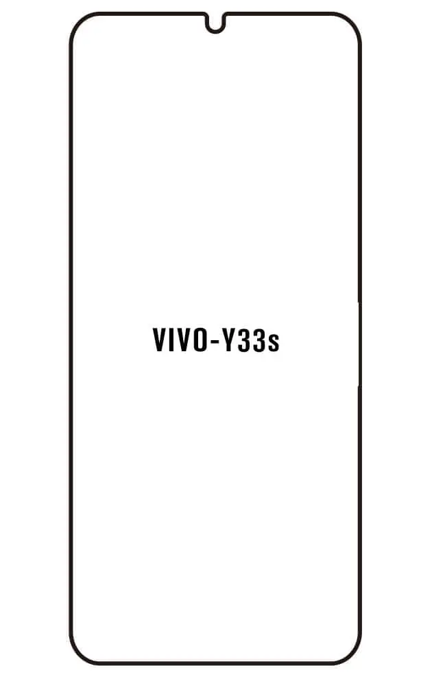 Vivo Y33s Přední Hydrogel ochranná fólie
