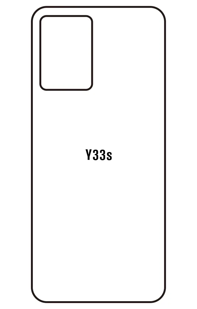 Vivo Y33s 5G Zadní Hydrogel ochranná fólie